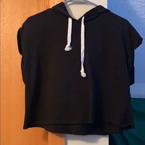 Short Sleeve Hooded Sweatshirt (Size L)